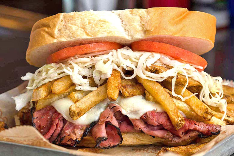 The Primanti Sandwich - photo courtesy of Primanti Brothers Restaurant, Pittsburgh