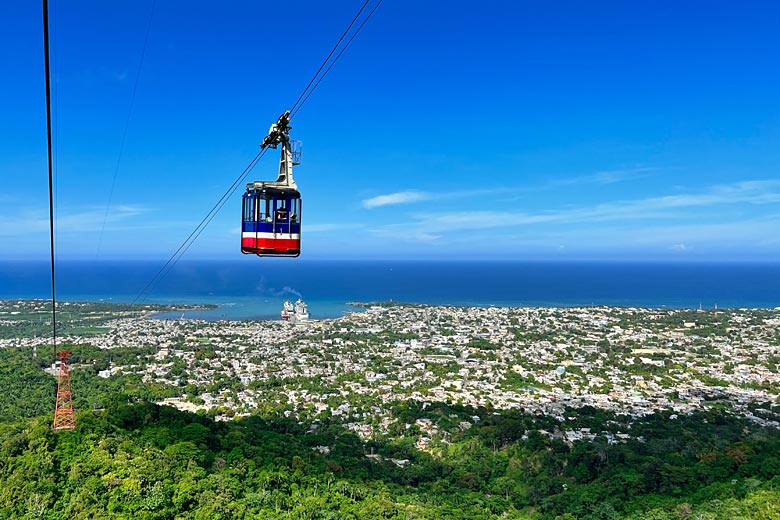 Ride the cable car from Puerto Plata