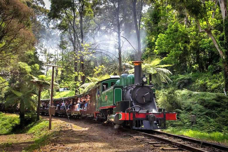 The Puffing Billy Railway, Melbourne - photo courtesy of www.puffingbilly.com.au
