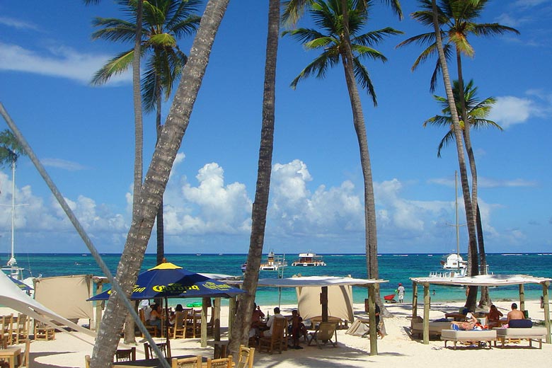 The beach at Punta Cana, Dominican Republic