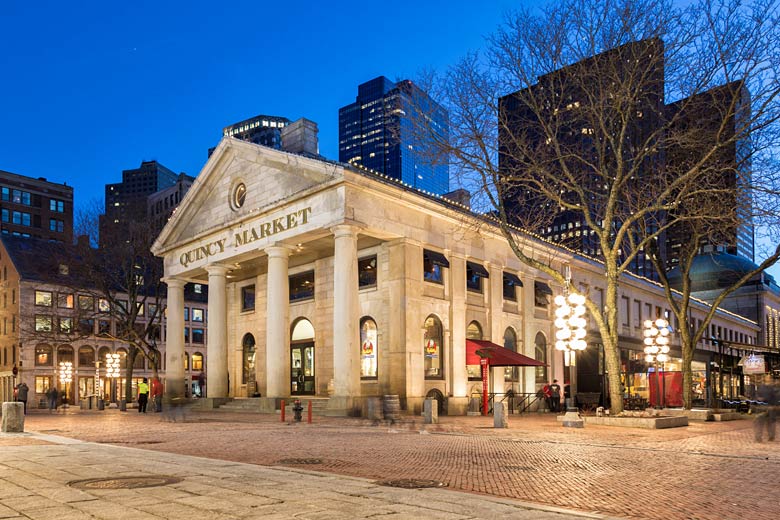 Feast on local staples at historic Quincy Market