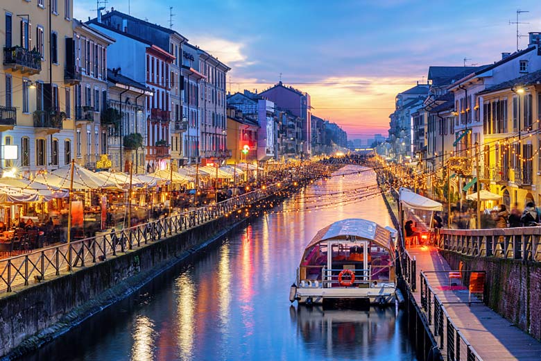 Explore the Navigli district by night Explore the Navigli district by night