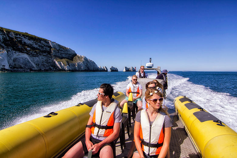 RIB excursion to The Needles on the Isle of Wight © www.visitisleofwight.co.uk
