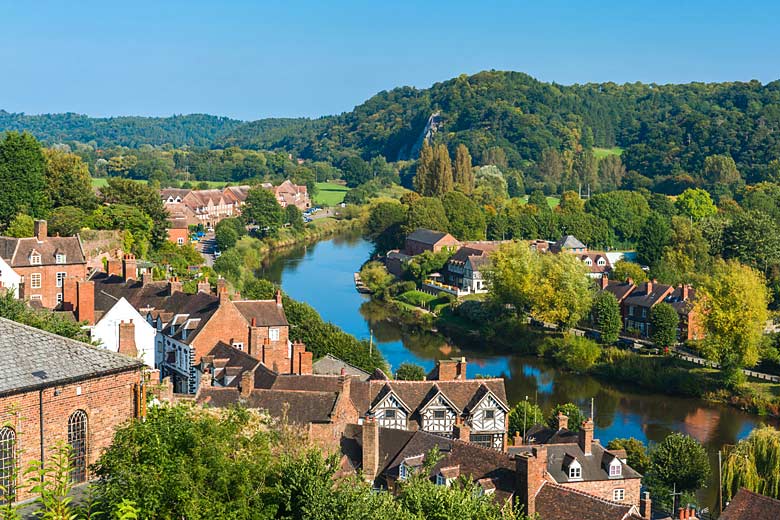 Bridgnorth on the River Severn, Shropshire