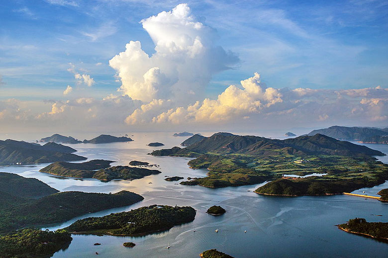 View over Rocky Harbour, Sai Kung Volcanic Rock Region