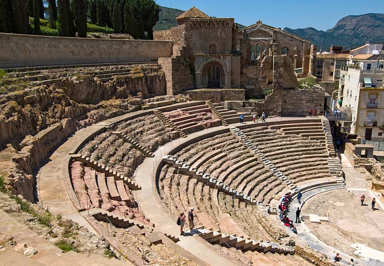 The Roman theatre in Cartagena, Spain © TTLDeez - Dreamstime.com