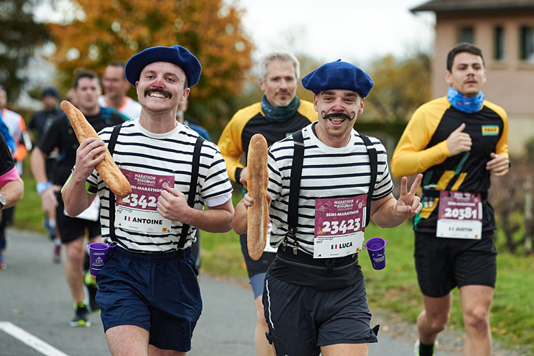 Running the Marathon du Beaujolais