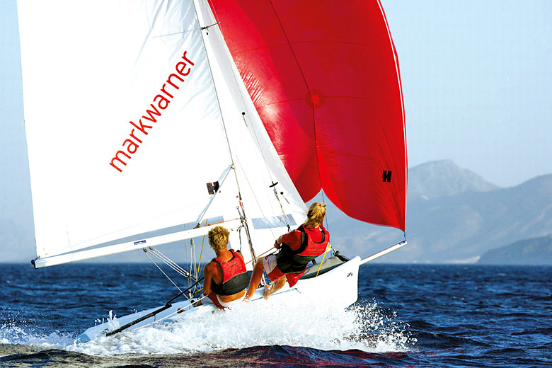 Sailing is the most popular activity on a Mark Warner holiday