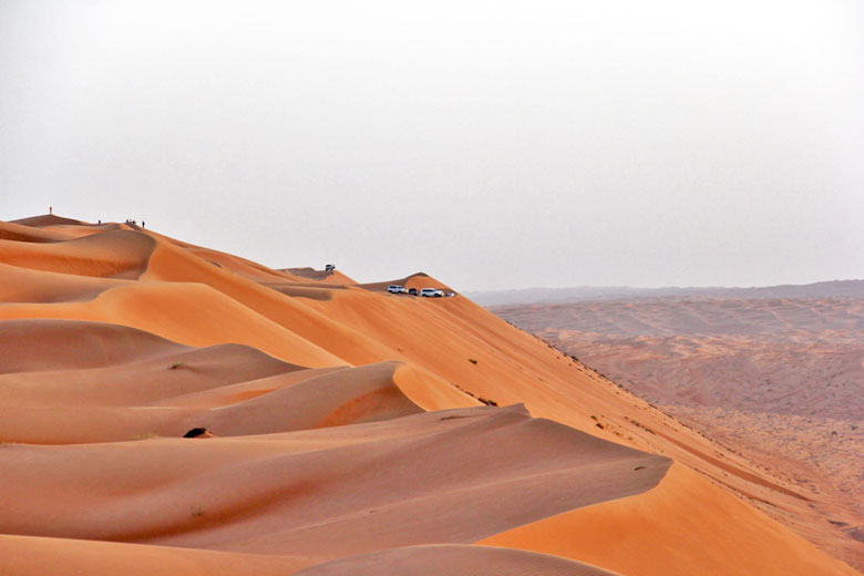 Dunes near the Desert Nights Camp, Oman