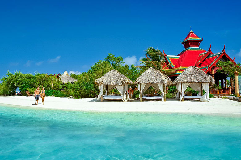 Sandals Royal Caribbean Montego Bay private island beach - photo courtesy of Sandals Resorts