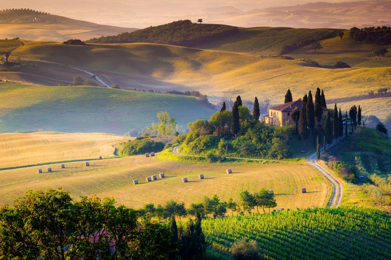 The countryside of Tuscany © ronnybas - Fotolia.com