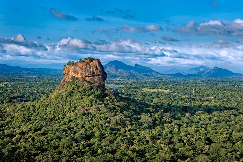 The unmistakable formation of Sigiriya