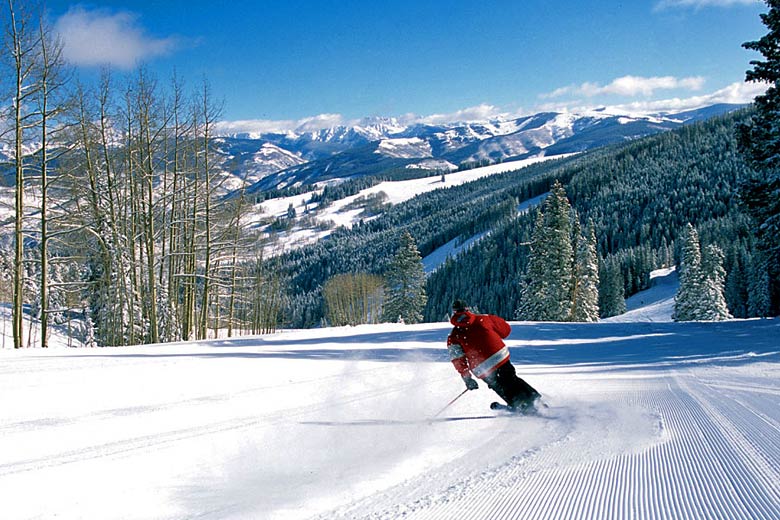 Skiing at Beaver Creek in the Vail Valley, Colorado © Jeff Affleck - courtesy of the Vail Valley Partnership