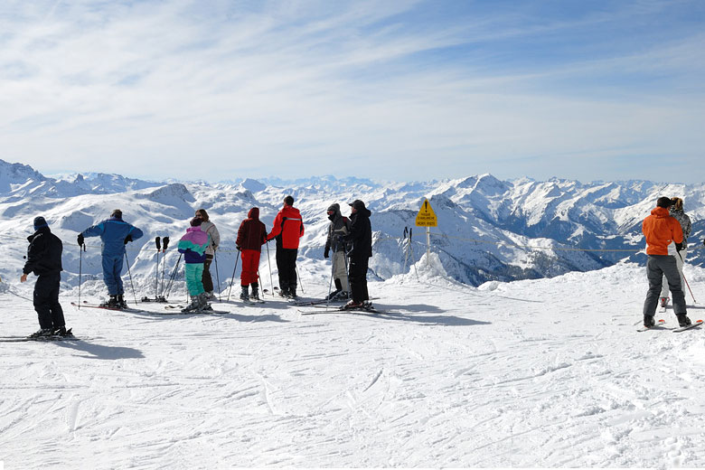 Enjoy skiing holidays in the Alps