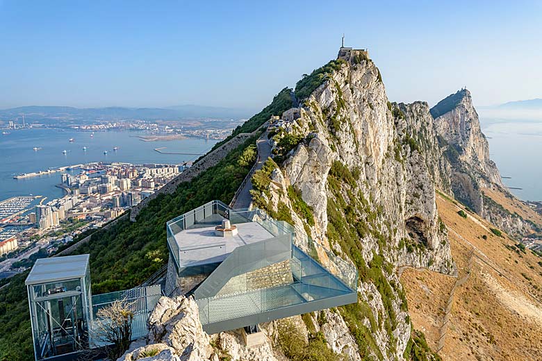 The impressive Gibraltar Skywalk