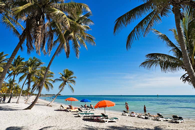 Smathers Beach, Key West, Florida Keys © Ian Dagnall - Alamy Stock Photo