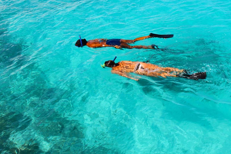 Snorkelling in Antigua