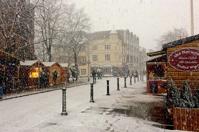 Hoping for snow at Chester’s Christmas Market