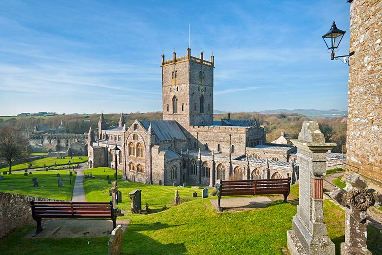 Magnificent St Davids Cathedral © Crown copyright Cymru Wales - courtesy of Visit Wales
