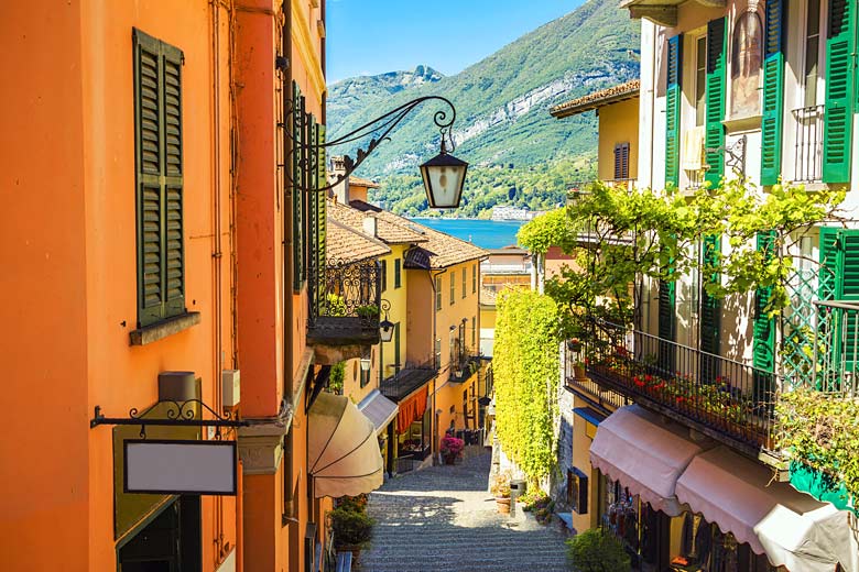 Bellagio on the shores of Lake Como, Italy