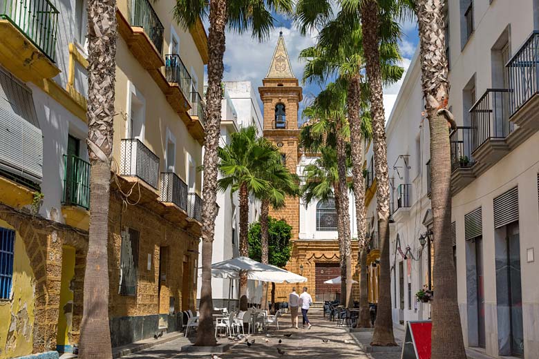 The streets of old Cadiz