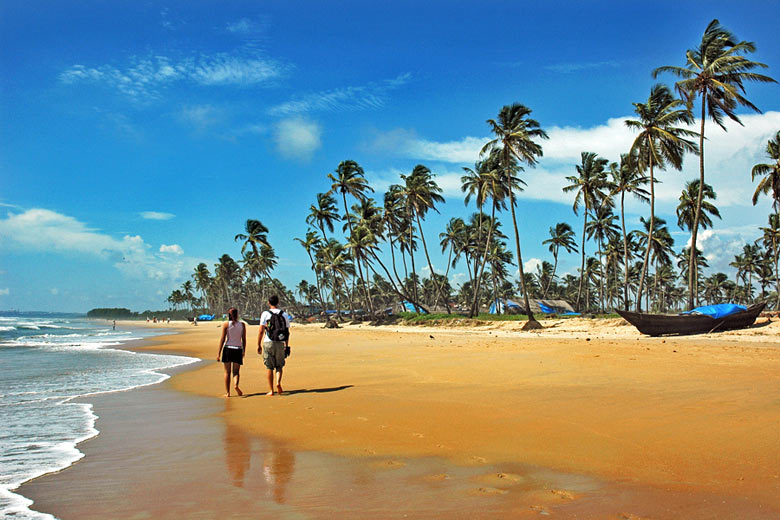 A stroll along the beach in Goa