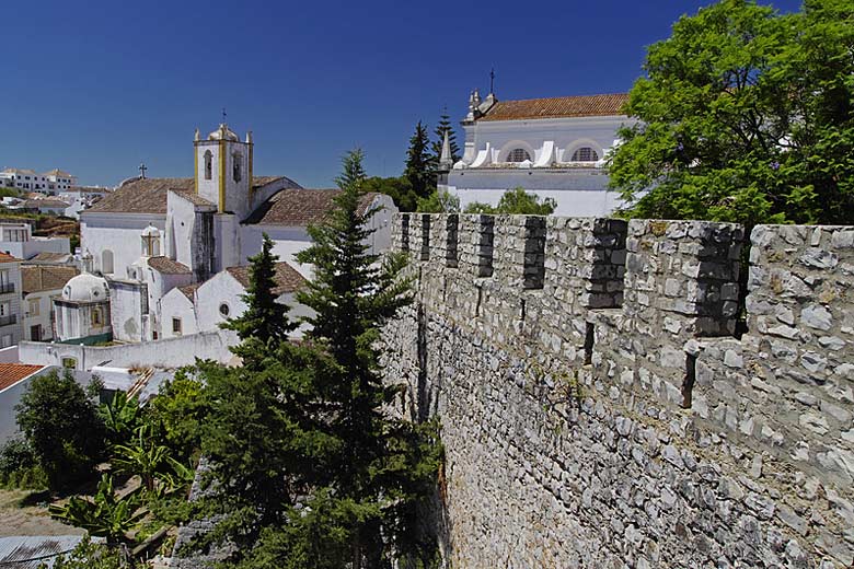 Part of the old town of Tavira, Algarve