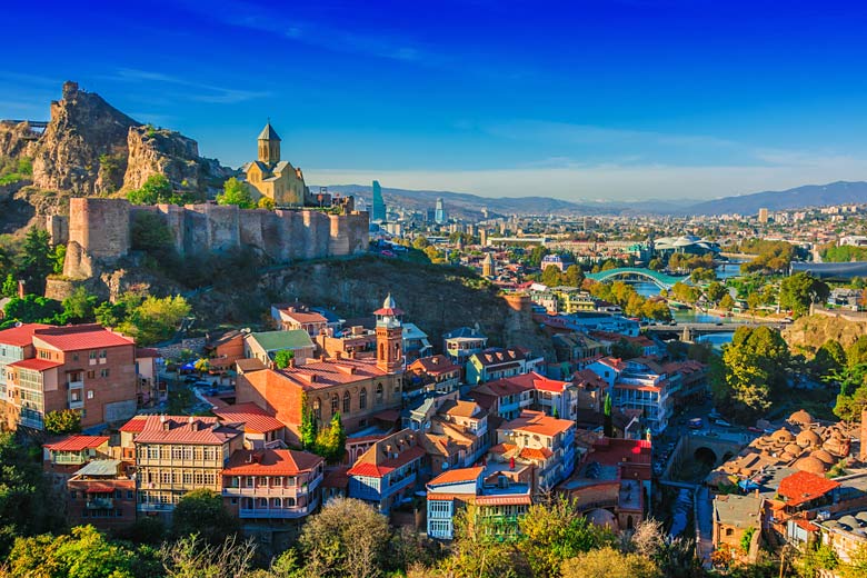 Beautiful Tbilisi, capital of Georgia