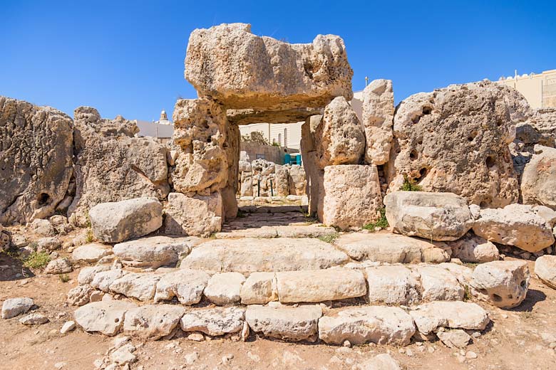 Third millennium BC Neolithic temple at Mgarr