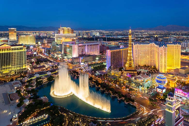 Discover the newest experiences in Las Vegas © John Kellerman - Alamy Stock Photo