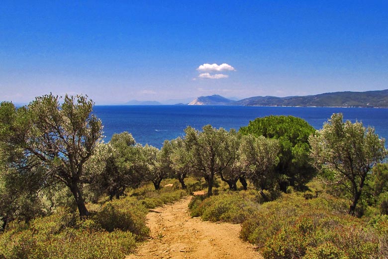 The other side to Skiathos, Greece - photo courtesy of Pixabay