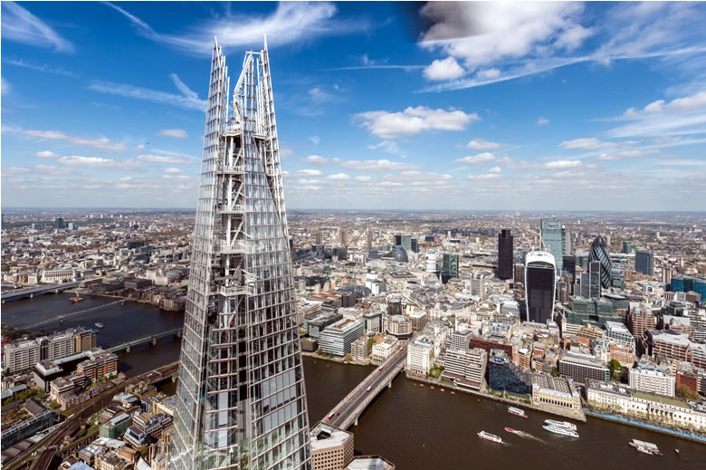 The Shard is the UK's tallest building