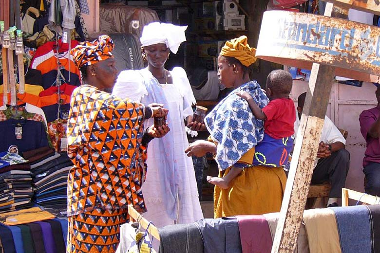 Traditional African Prints, Gambia © Mark Knobil - Flickr Creative Commons