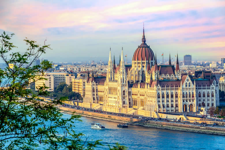 River cruises on the Danube, Budapest, Hungary