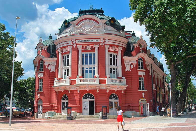 Varna's beautiful Baroque-style Opera House Varna's beautiful Baroque-style Opera House