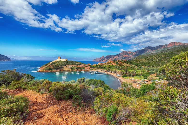 Gorgeous Girolata at the end of the Sentier du Facteur, Corsica Gorgeous Girolata at the end of the Sentier du Facteur, Corsica