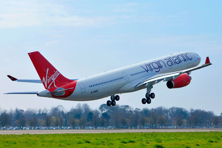 Virgin Atlantic flight taking off © Virgin Atlantic