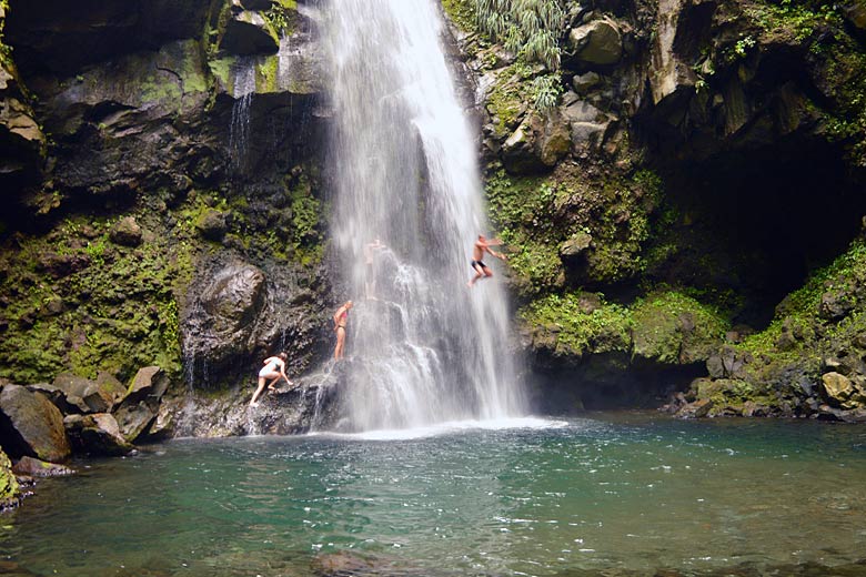 Baleine Falls, just one of many in St Vincent