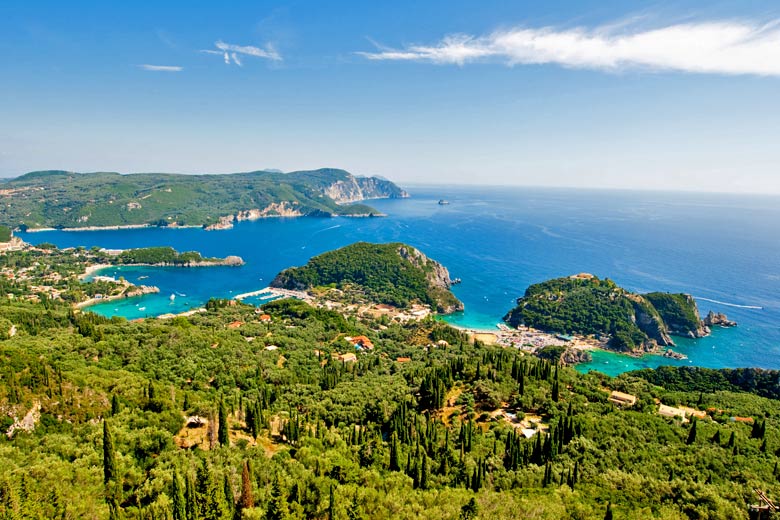 Bay on the west coast of Corfu, Greece © Lornet - Fotolia.com