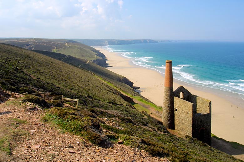 Ruins of Wheal Coates tin mine, St Agnes