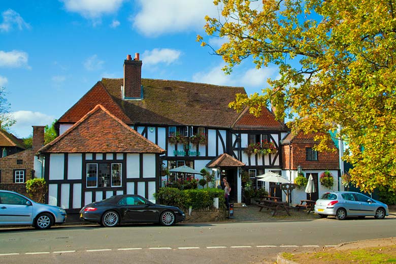 The White Horse pub from The Holiday The White Horse pub from The Holiday