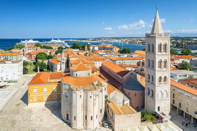Terracotta-topped old town of Zadar