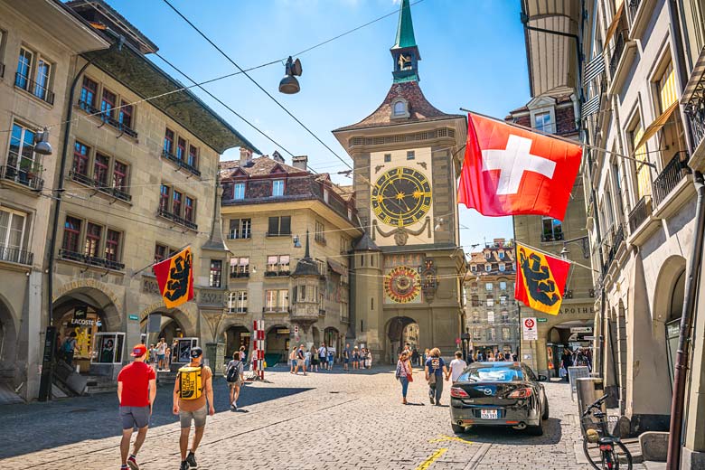 Take a tour inside Bern's medieval clock tower