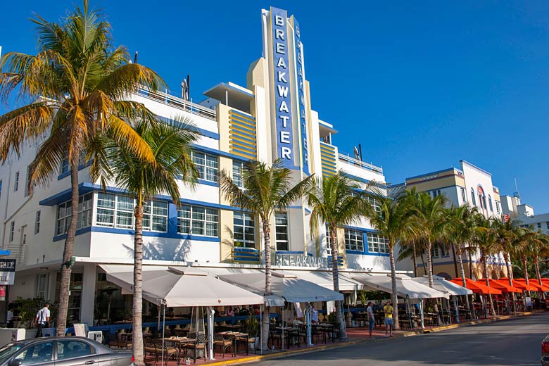 Art deco architecture on Ocean Drive, Miami Beach - photo courtesy of Greater Miami Convention & Visitors Bureau