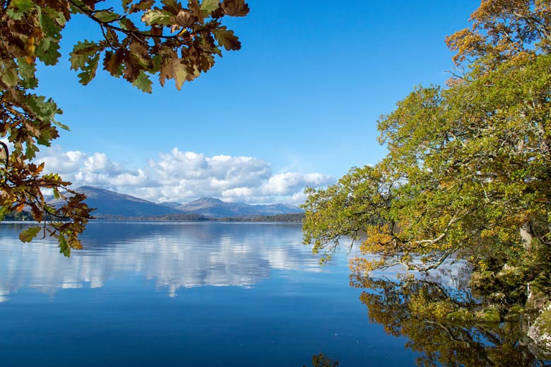 Beautiful autumn weather at Loch Lomond, Scotland, UK © Martynas - Adobe Stock Image