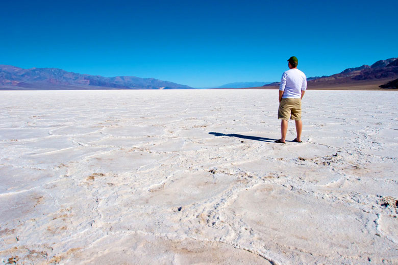 Death Valley, California, the hottest place on earth - courtesy of Ken Kistler