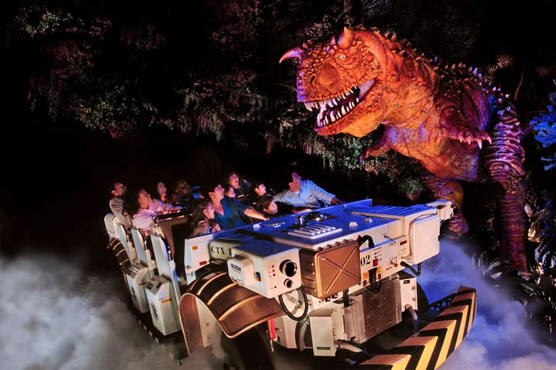 Dinosaur ride at Animal Kingdom - photo courtesy of Walt Disney World