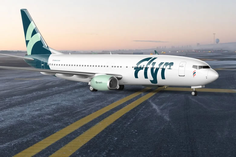 Take to the skies with new airline Flyr © Flyr