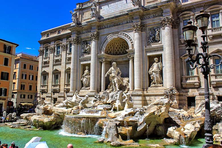 The iconic Trevi Fountain in Rome © Andy Hay - Flickr Creative Commons