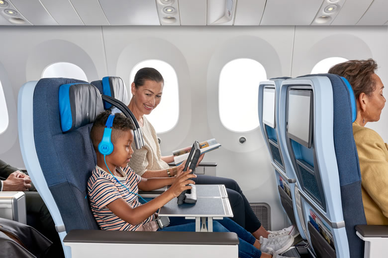 KLM's new premium economy class - Premium Comfort © KLM